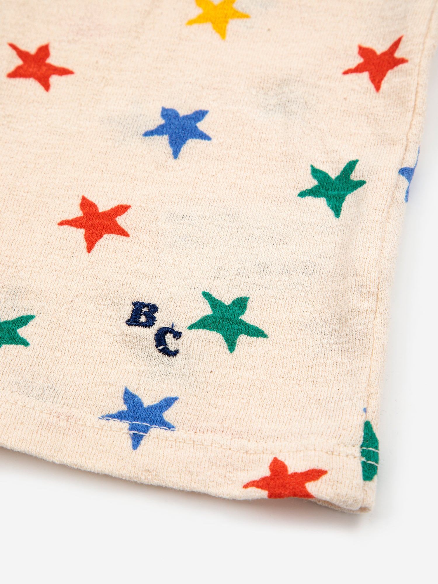 Bobo Choses Multicolor Stars All Over Ruffle T-Shirt