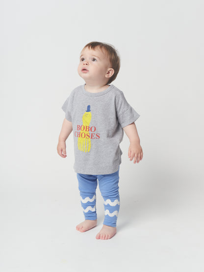 Bobo Choses Waves Blue Leggings