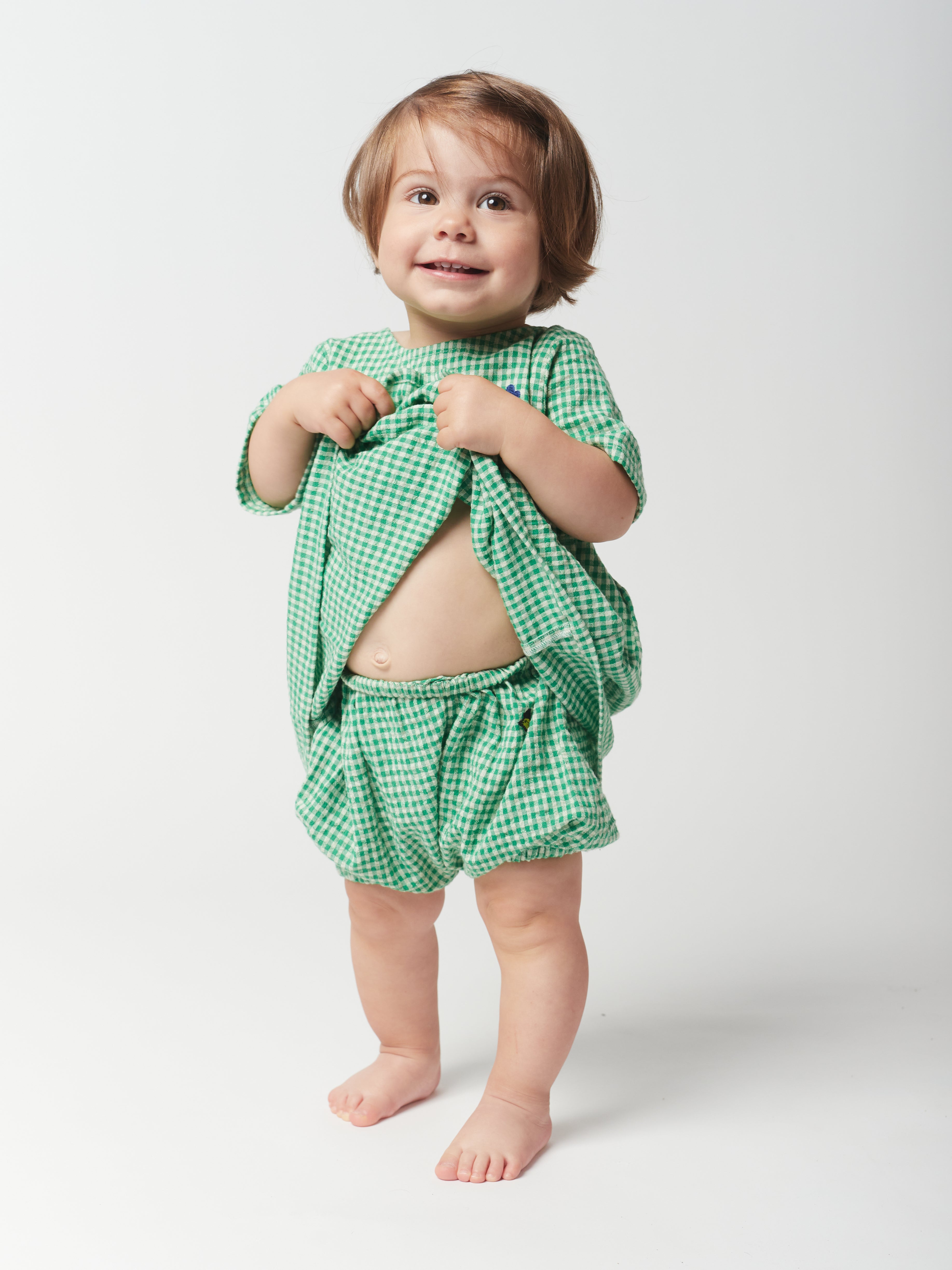 Bobo Choses Vichy Woven Bloomer