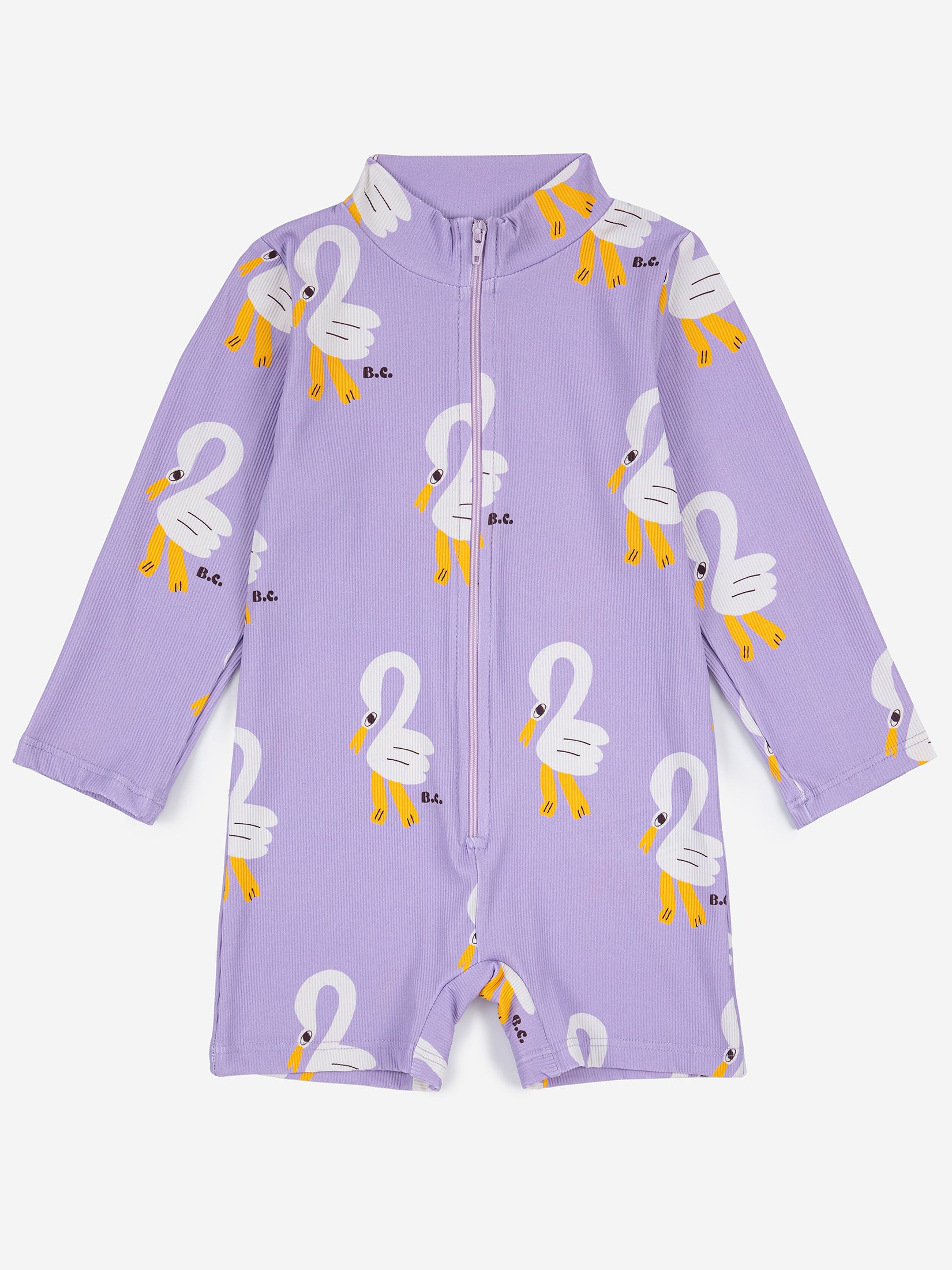 Bobo Choses Pelican All Over Swim Playsuit