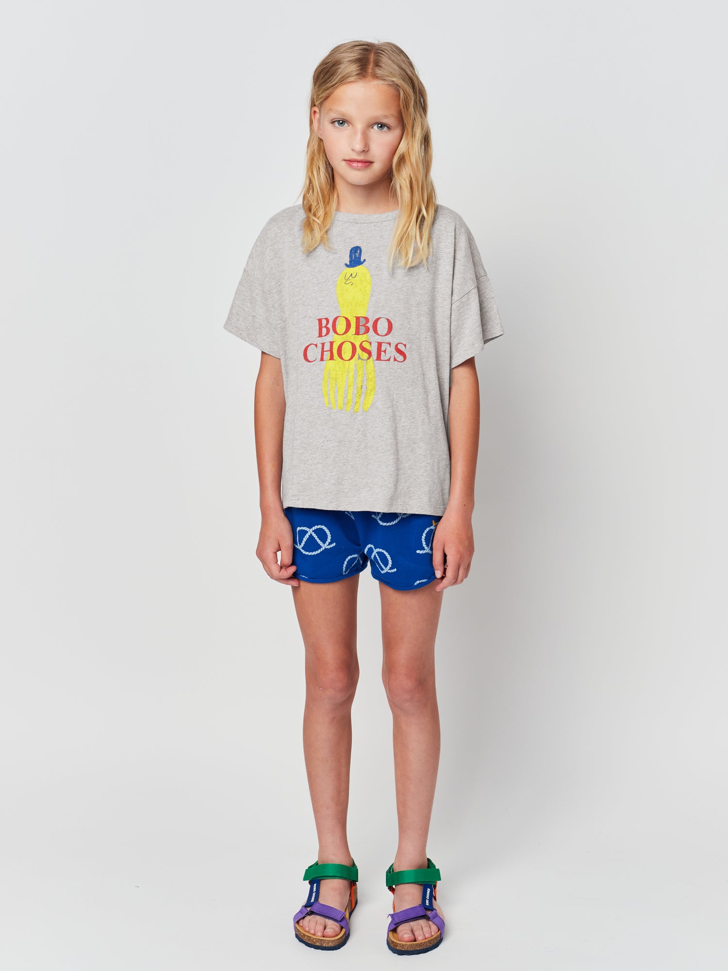 Bobo Choses Sail Ropes All Over Shorts