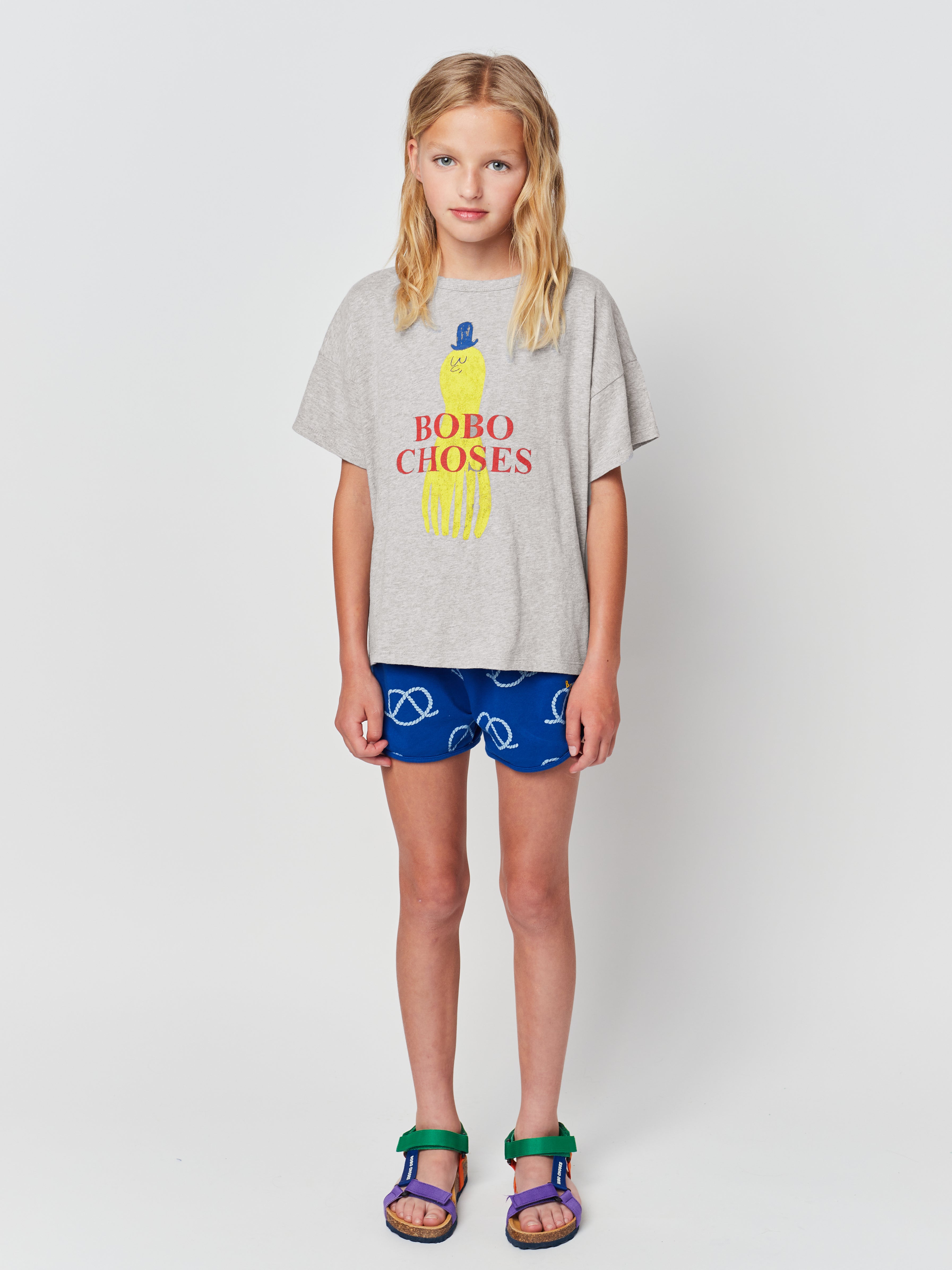 Bobo Choses Sail Ropes All Over Shorts