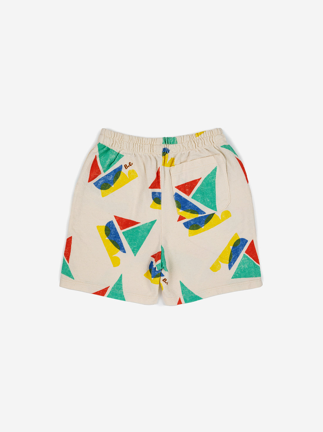 Bobo Choses Multicolor Sail Boat All Over Bermuda Shorts