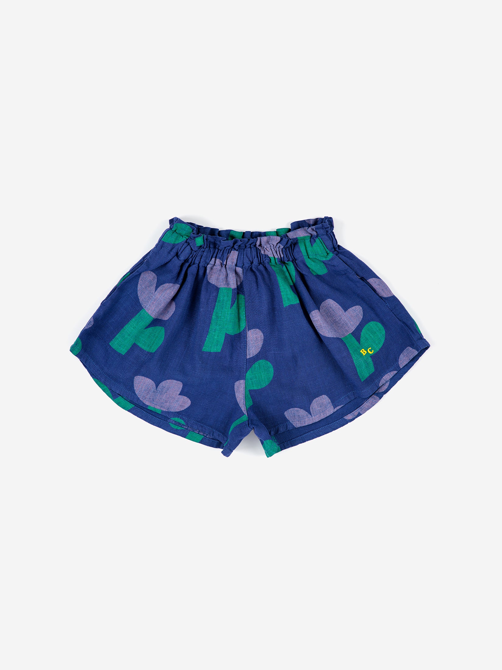 Bobo Choses Sea Flower All Over Woven Shorts