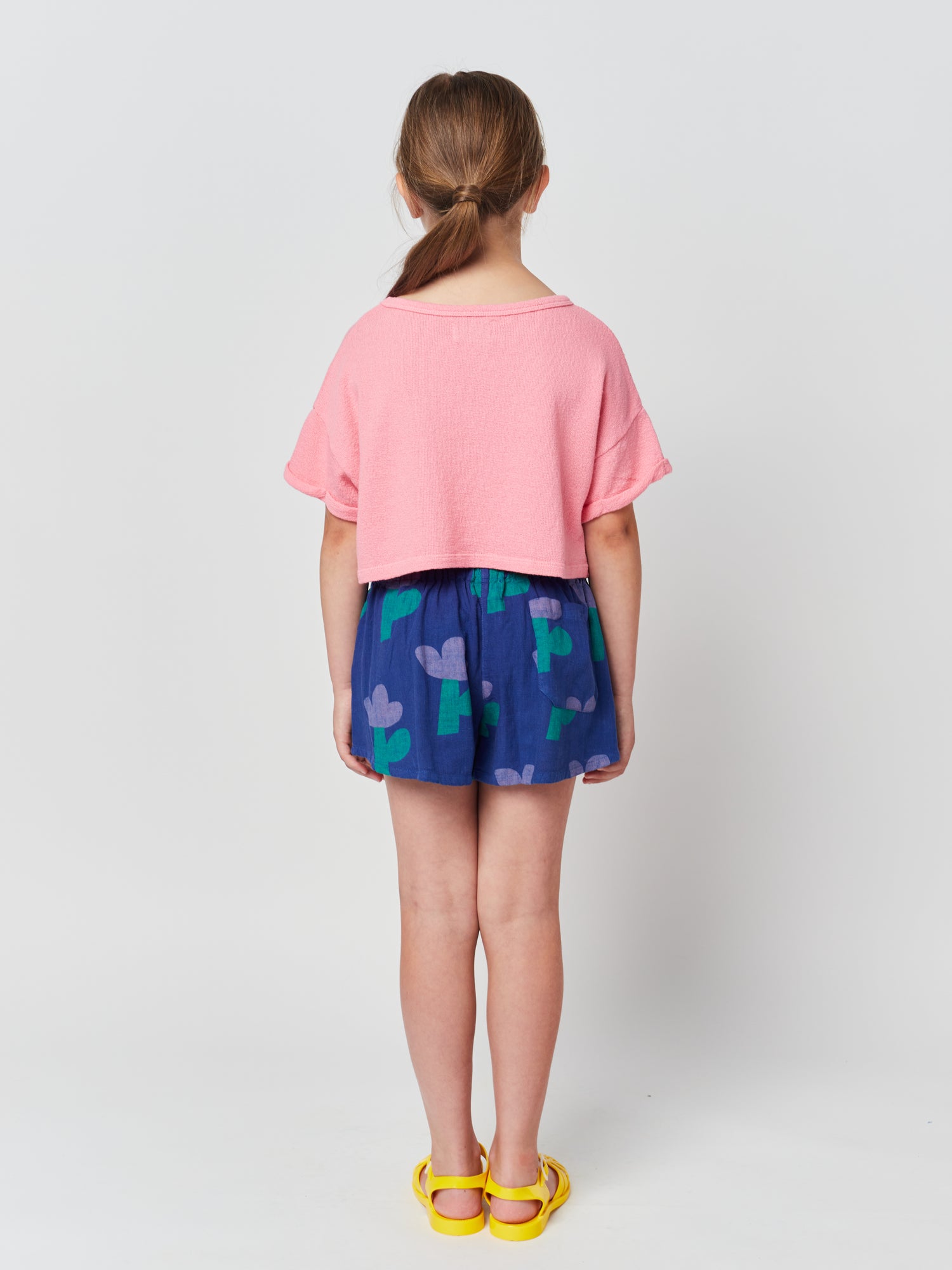 Bobo Choses Sea Flower All Over Woven Shorts