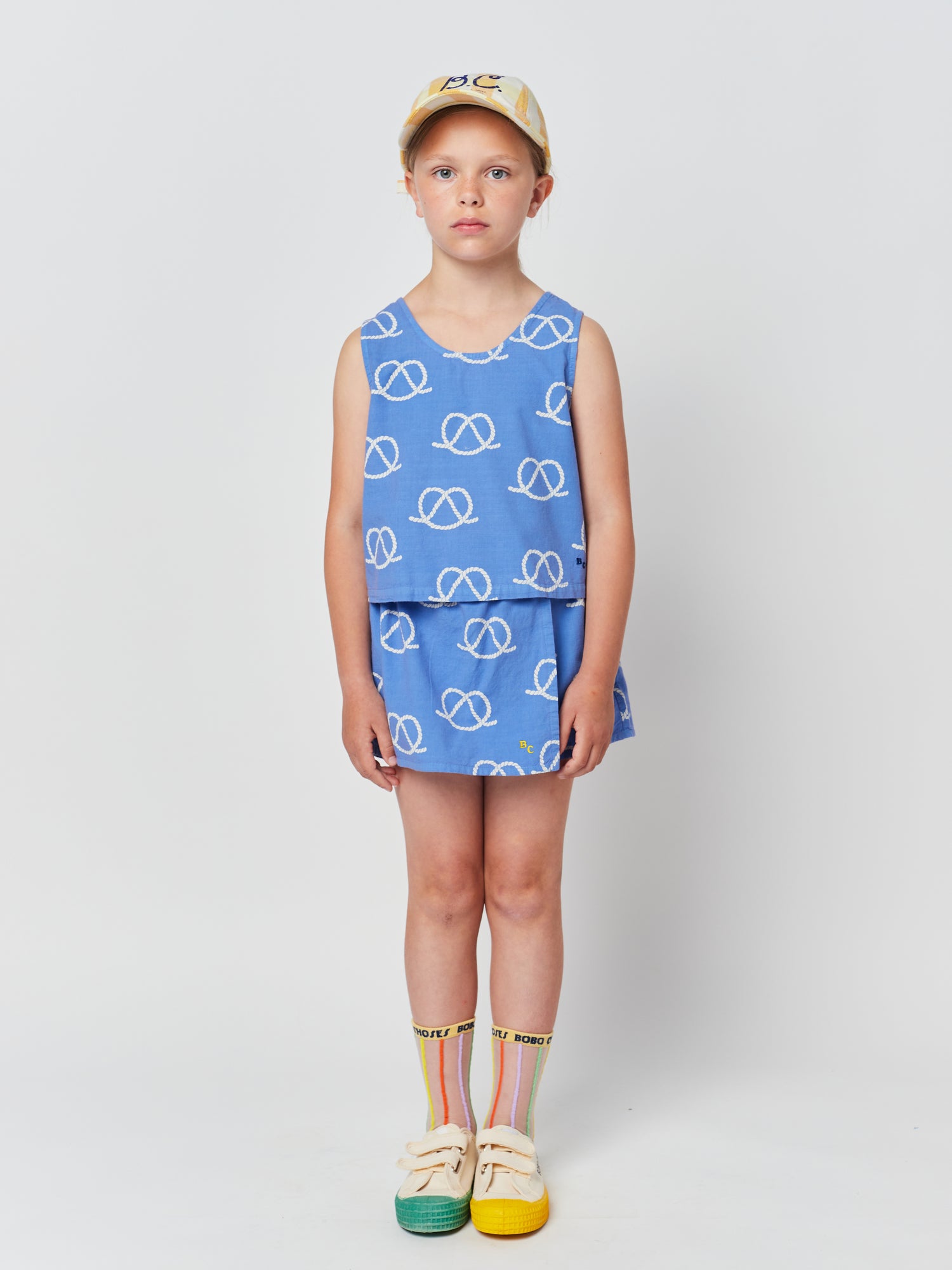 Bobo Choses Sail Ropes All Over Woven Skirt