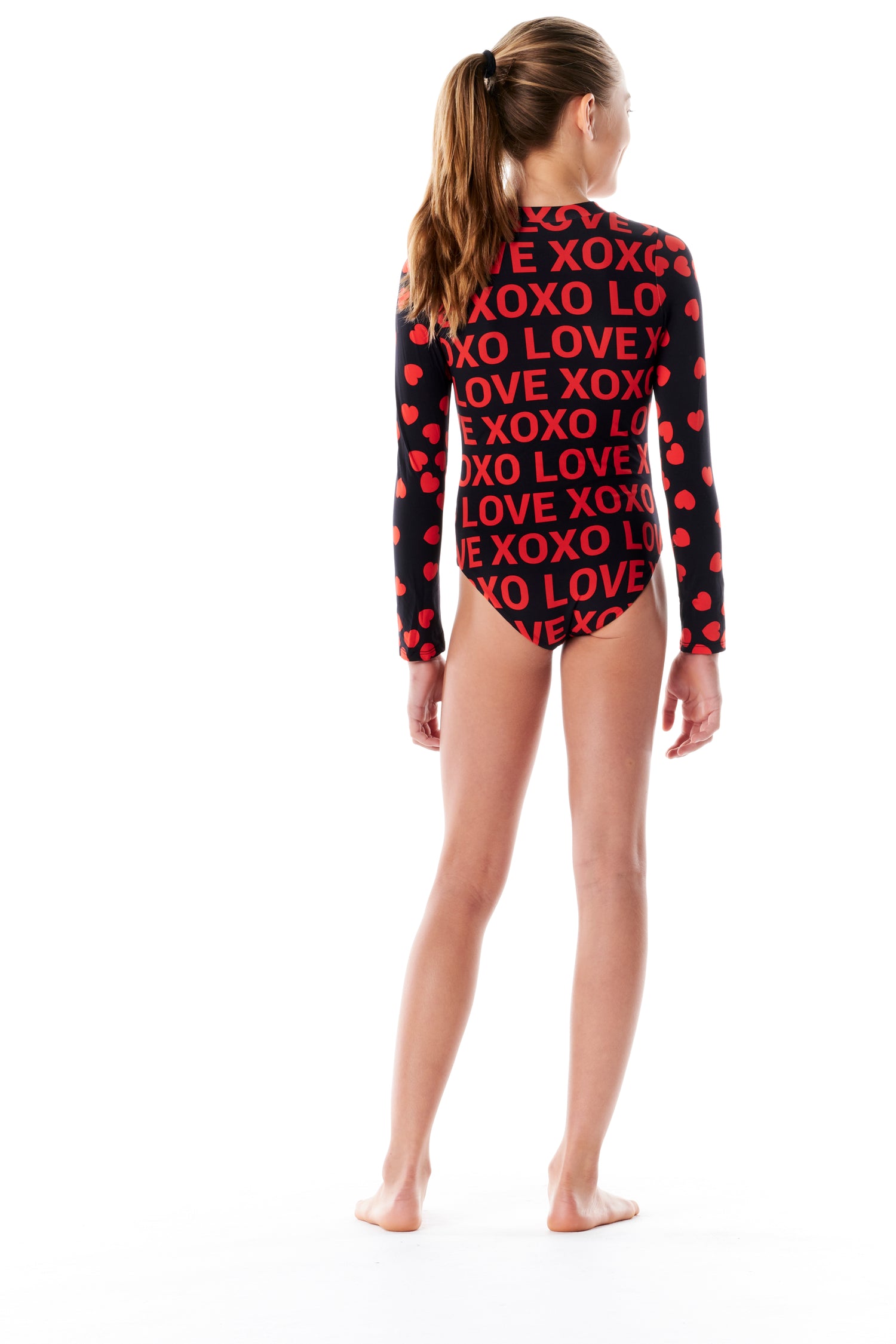 Submarine Long Sleeved One Piece Swimsuit - XOXO