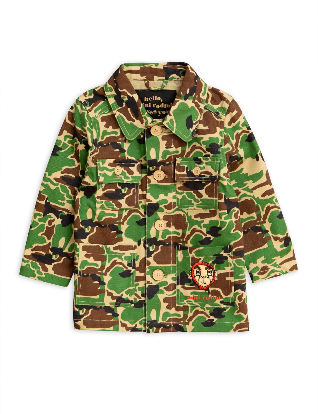 Mini Rodini Safari Jacket - Green