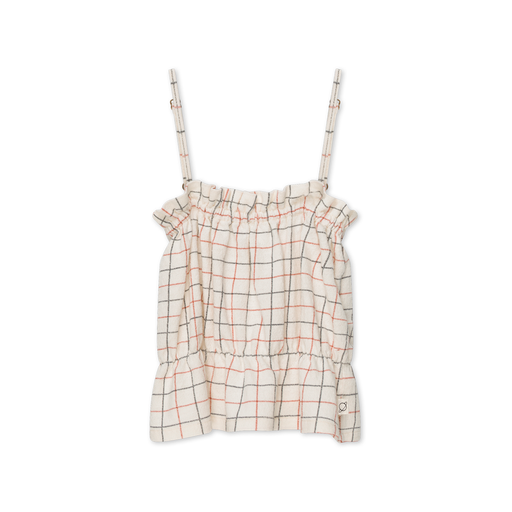 My Little Cozmo Ossie Crop Top - Plaid Crepe