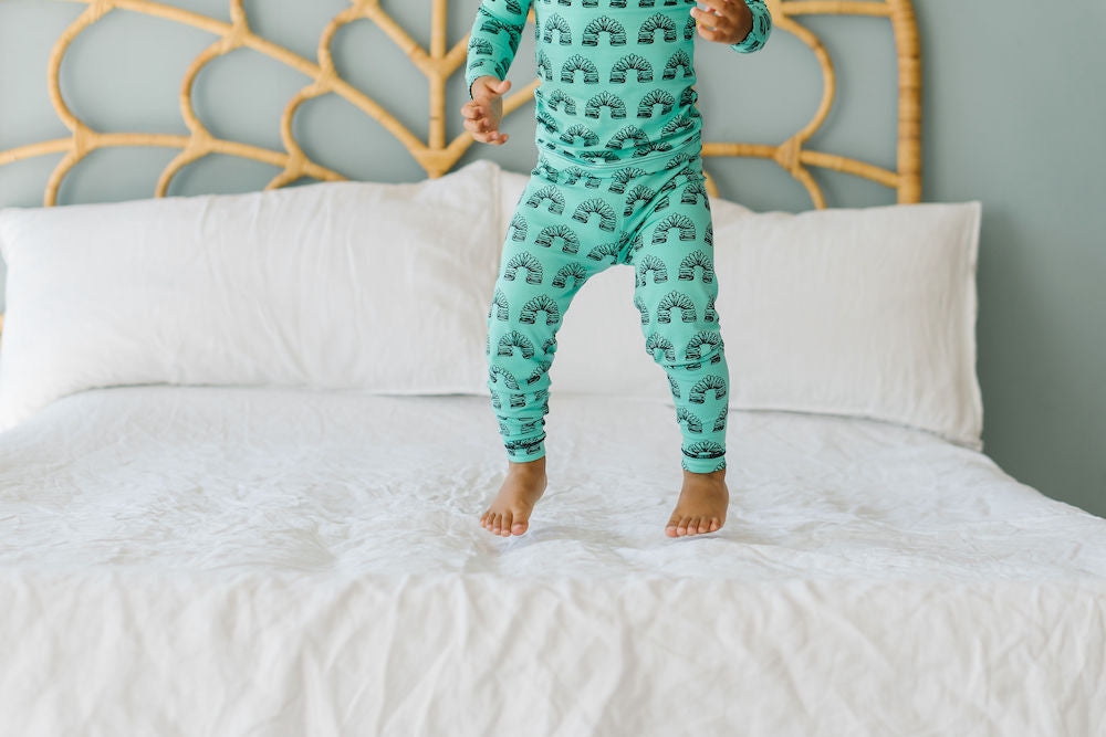 Kickee Pants Print Long Sleeve Pajama Set - Glass Spring Toy