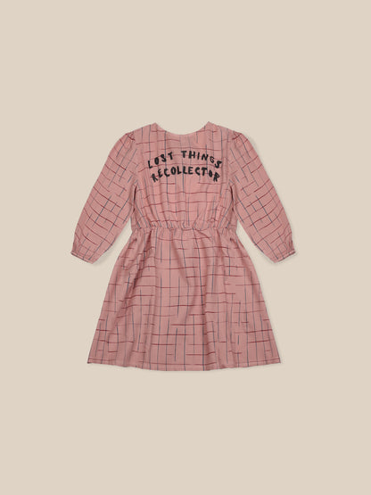 Bobo Choses Grid Woven Dress