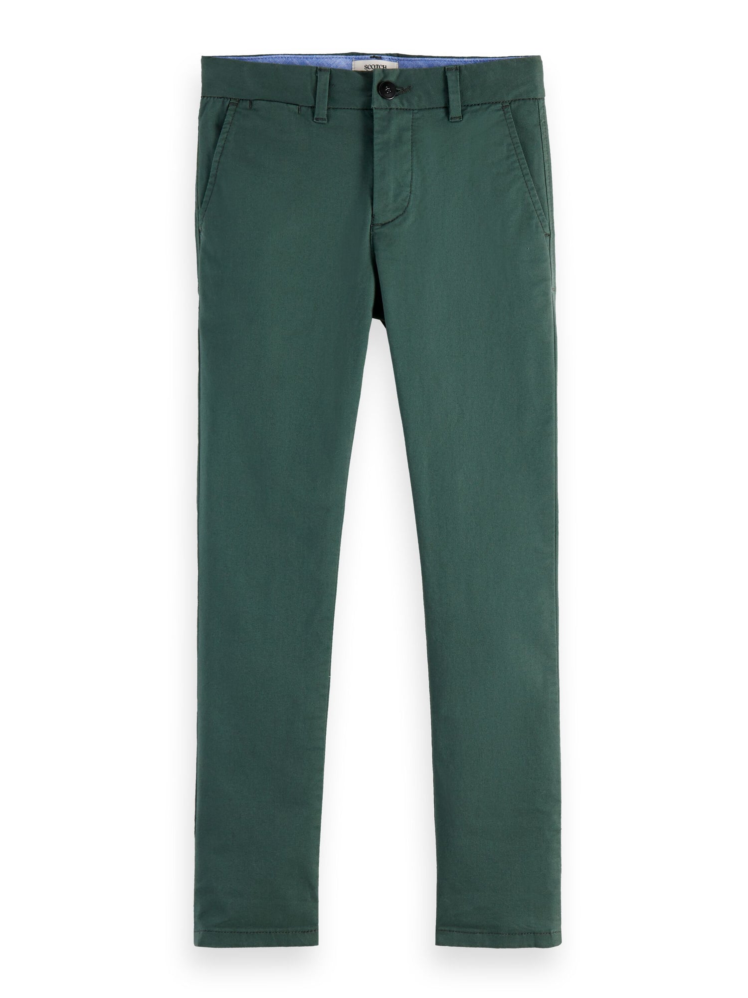 Scotch &amp; Soda Boys Slim-Fit Classic Chino - Fern Green