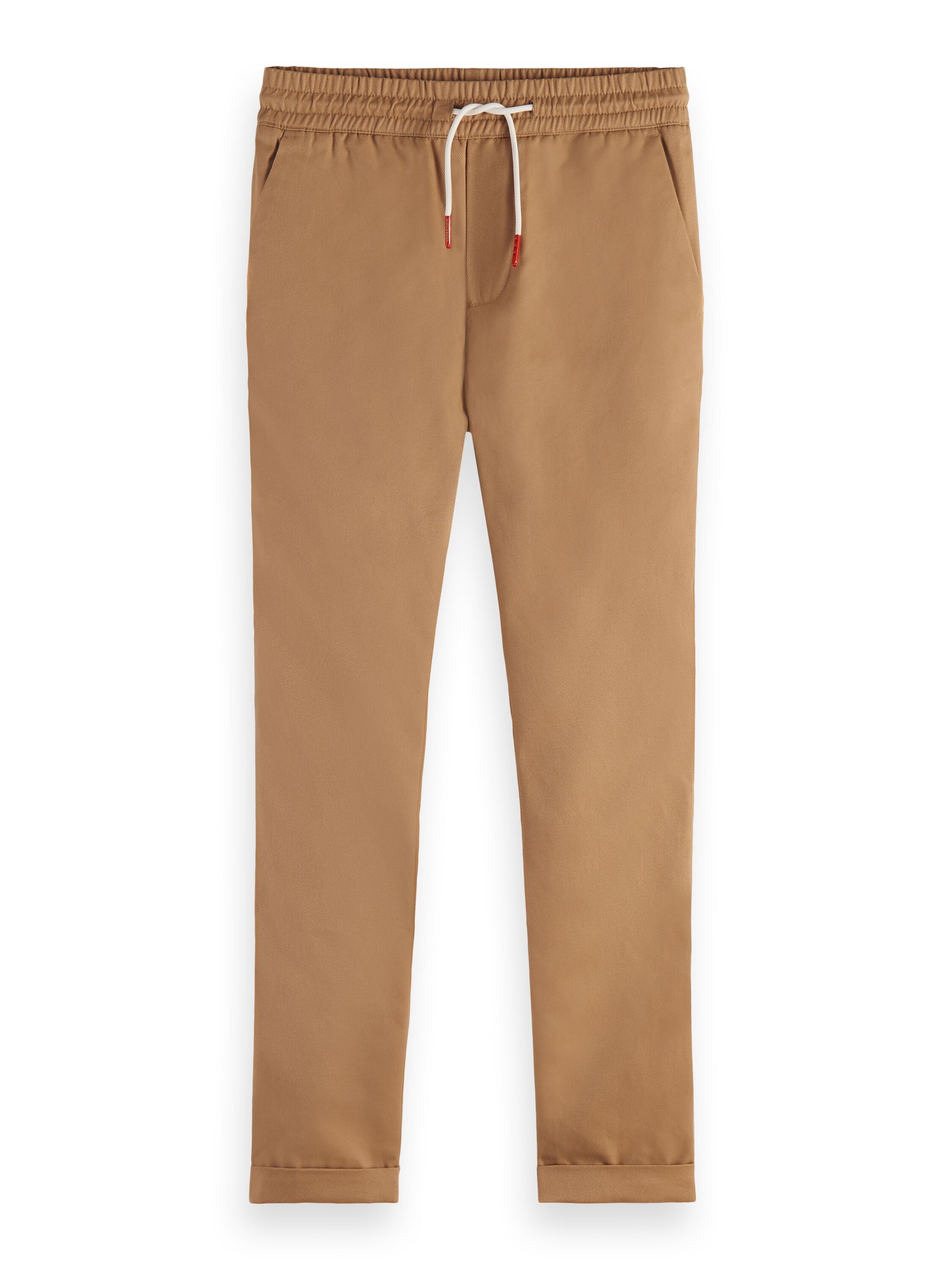 Scotch &amp; Soda Boys Slim-Fit Elastic Waist Twill Pants - Sand