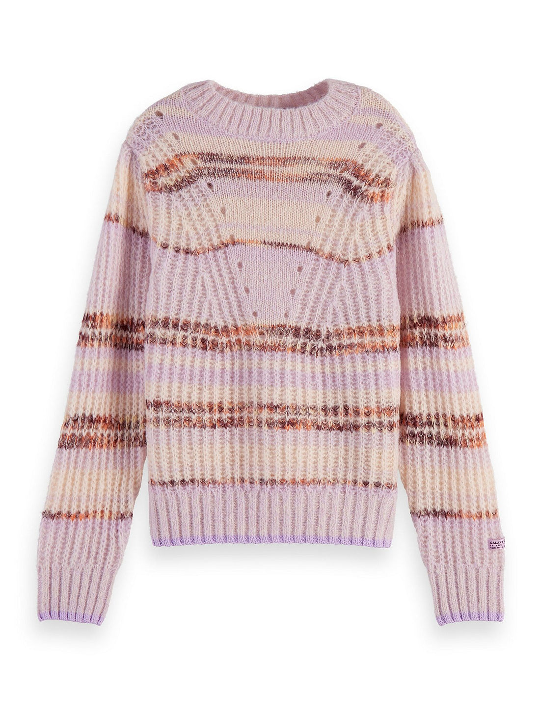 Scotch &amp; Soda Girls Puffy Sleeved Pullover - Lilac