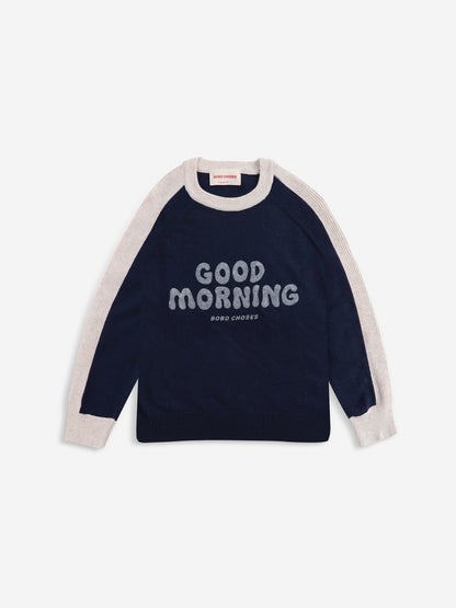 Bobo Choses Good Morning Knitted Jumper