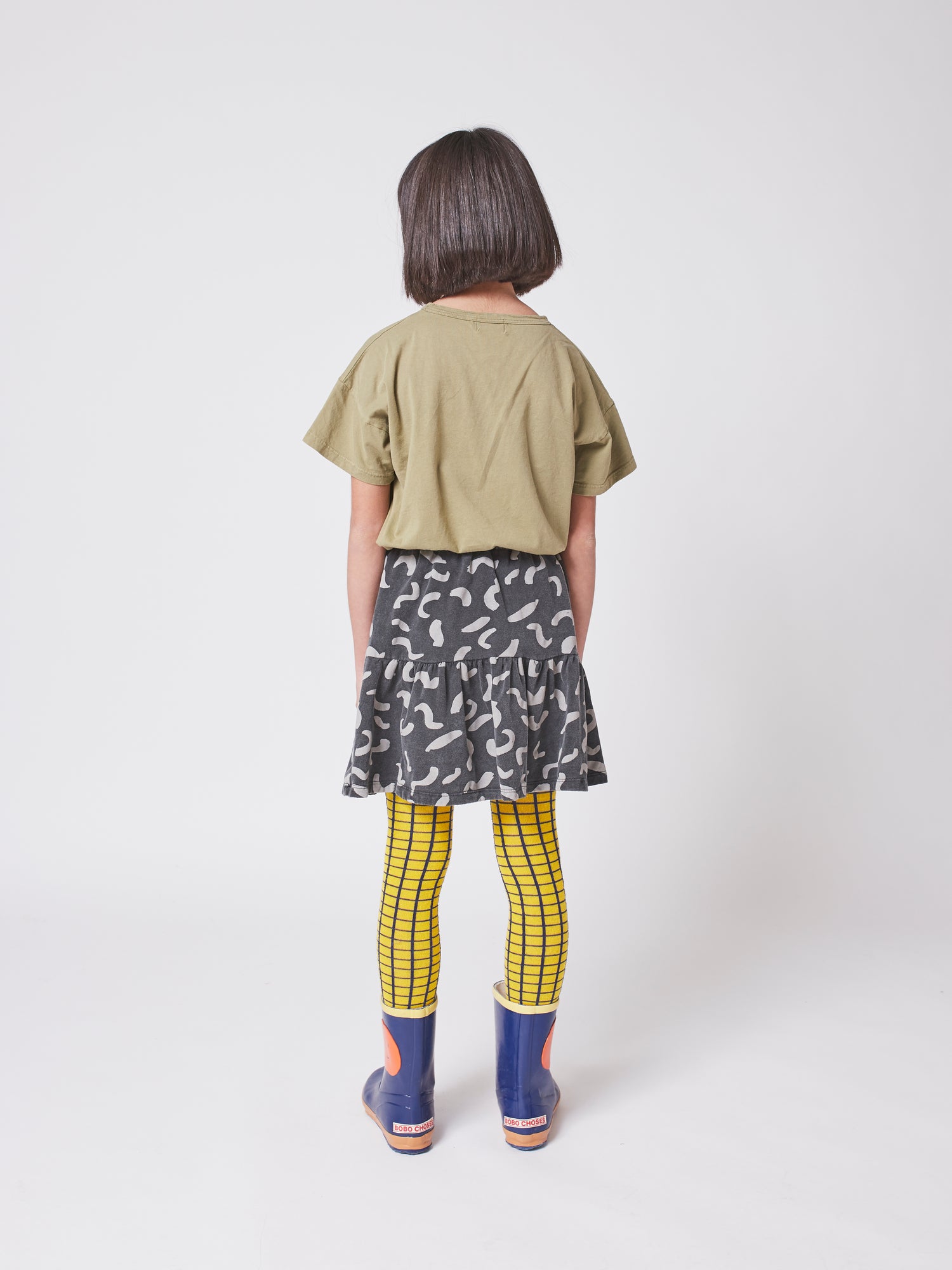 Bobo Choses Shapes All Over Fleece Skirt