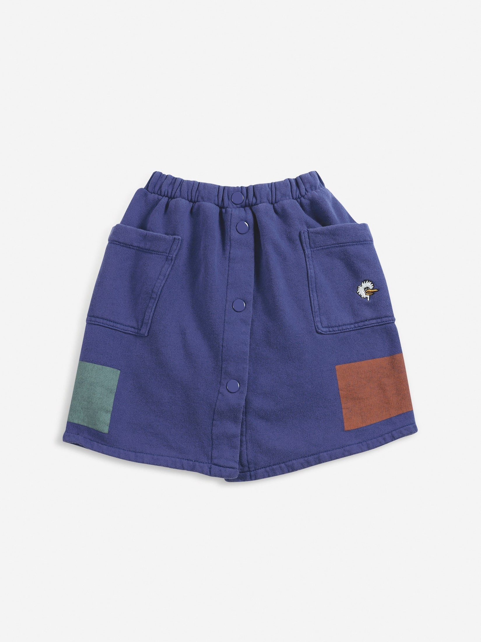 Bobo Choses Geometric Fleece Buttoned Skirt