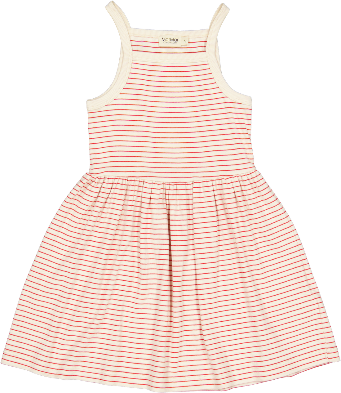 MarMar Copenhagen  Dyv Sleeveless Dress - Poppy Stripe