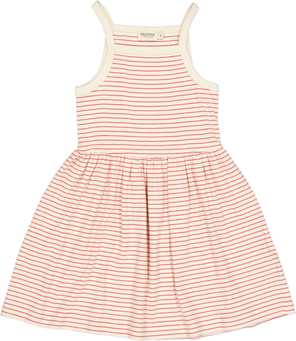 MarMar Copenhagen  Dyv Sleeveless Dress - Poppy Stripe