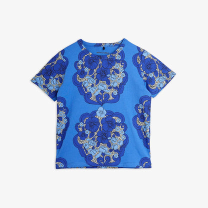 Mini Rodini Flower Tee - Purple