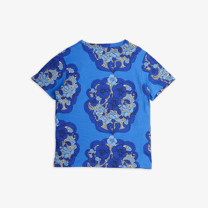 Mini Rodini Flower Tee - Purple