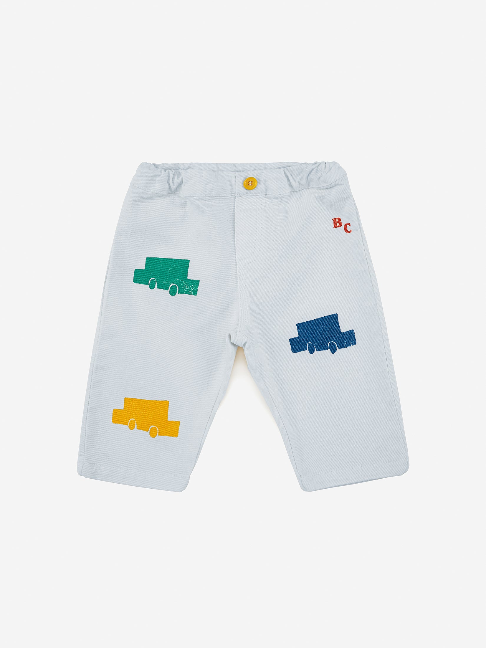 Bobo Choses Baby Slim Trousers - Color Cars