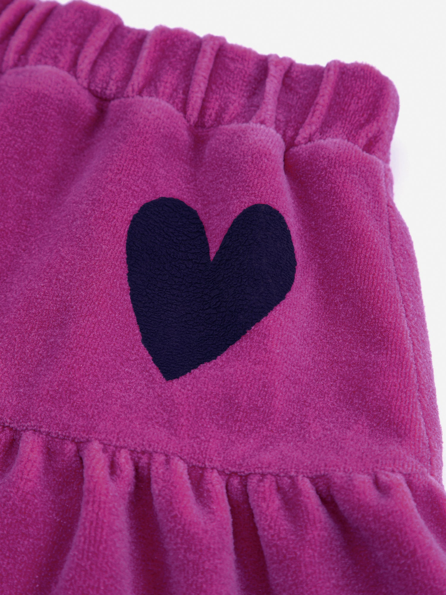 Bobo Choses Kids Skirt - Heart Velvet