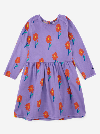 Bobo Choses Kids Woven Dress - Flowers all Over