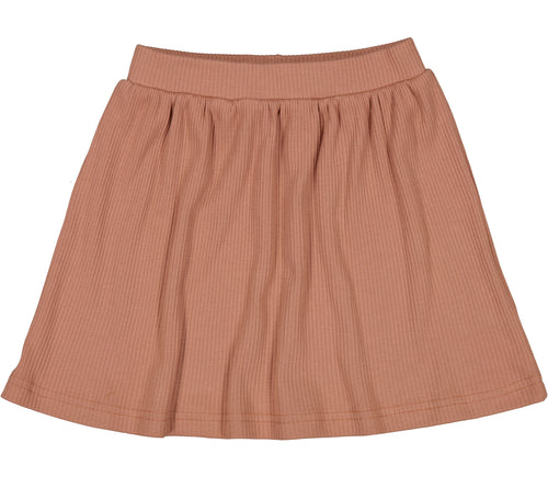 MarMar Copenhagen Ribbed Skirt - Soft Hazel