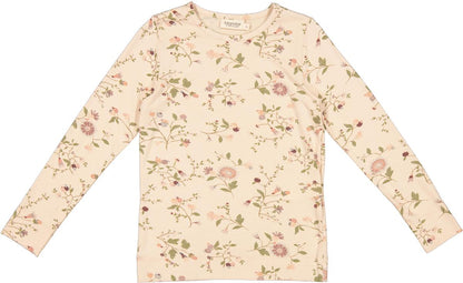 MarMar Copenhagen Longsleeve Teller Top - Marron Botanic