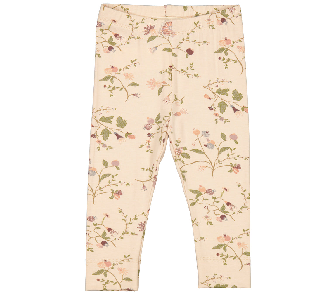 MarMar Copenhagen Baby Leggings - Marron Botanic