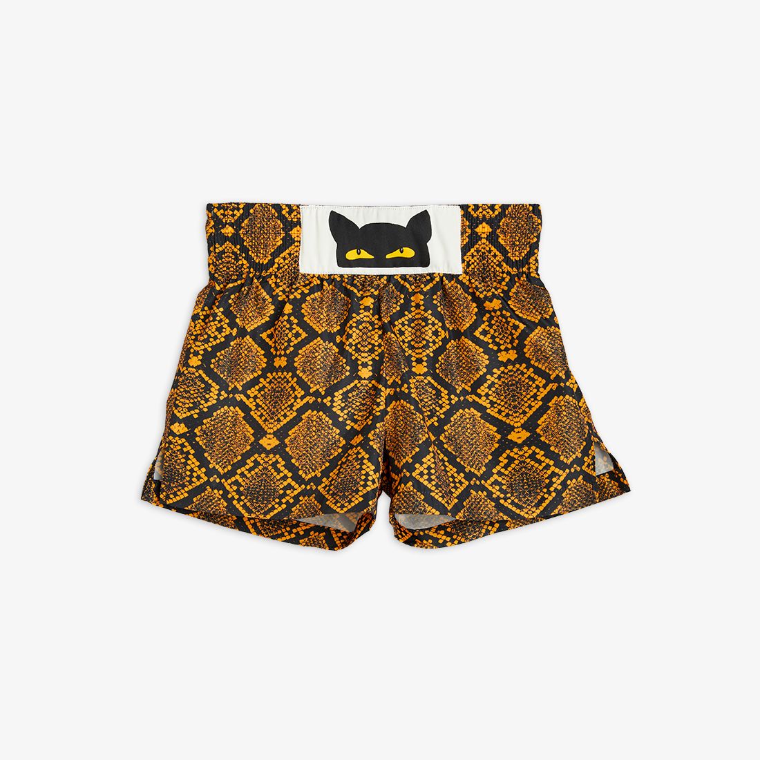 Mini Rodini Snake Skin Shorts - Brown