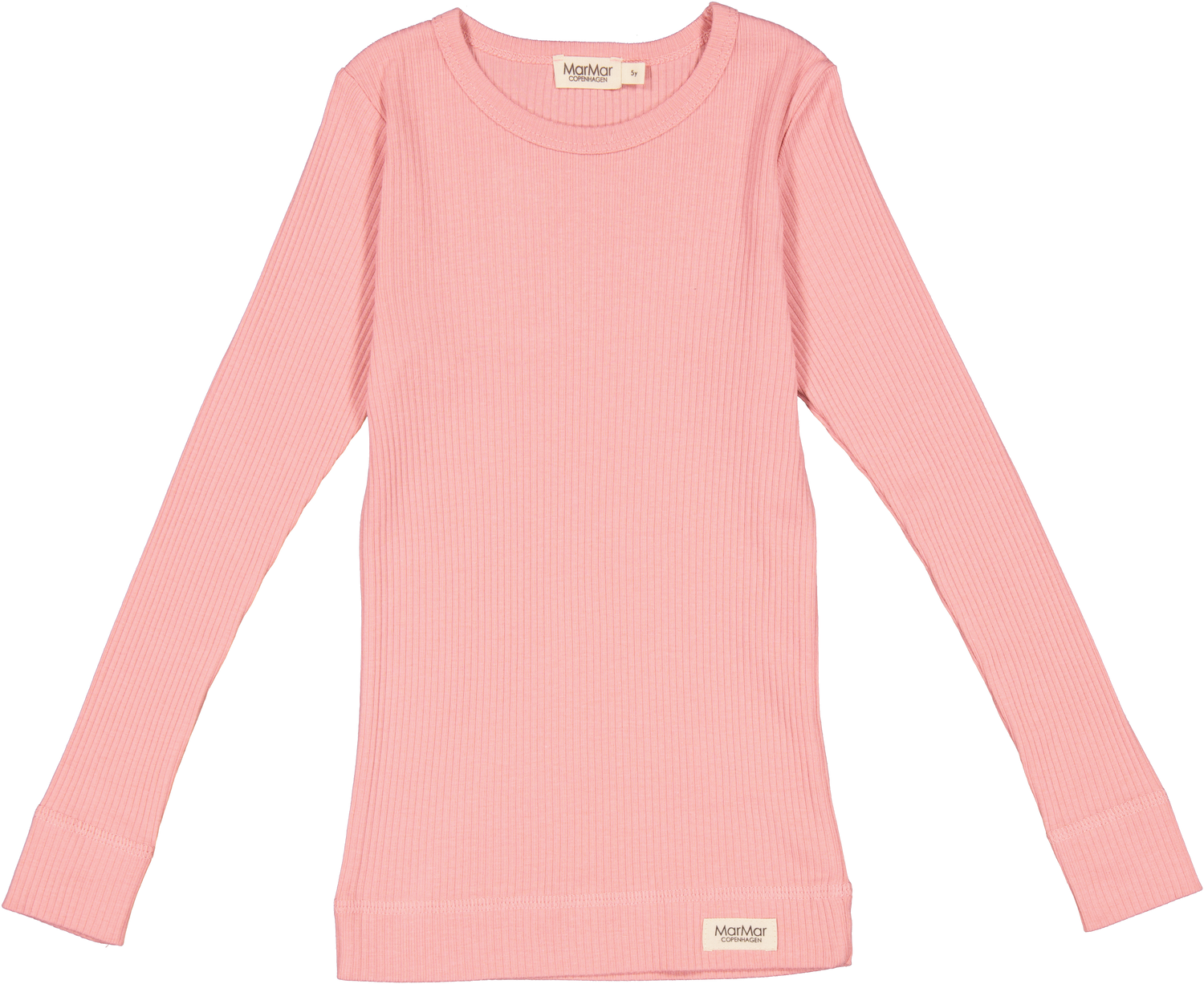 MarMar Copenhagen Long Sleeve Plain Top - Pink Delight