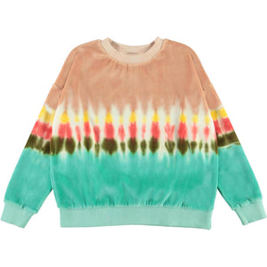 Molo Mika Sweatshirt - Tie Dye Stripe