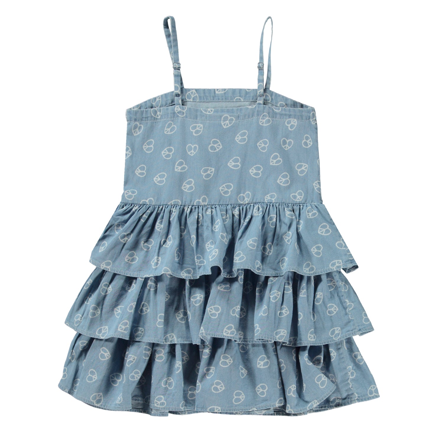 Molo Crystal Dress - Love Peace Blue