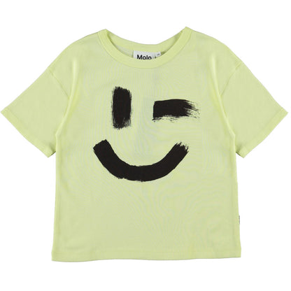 Molo Rabecke Short Sleeve Tee- Painted wink Yellow