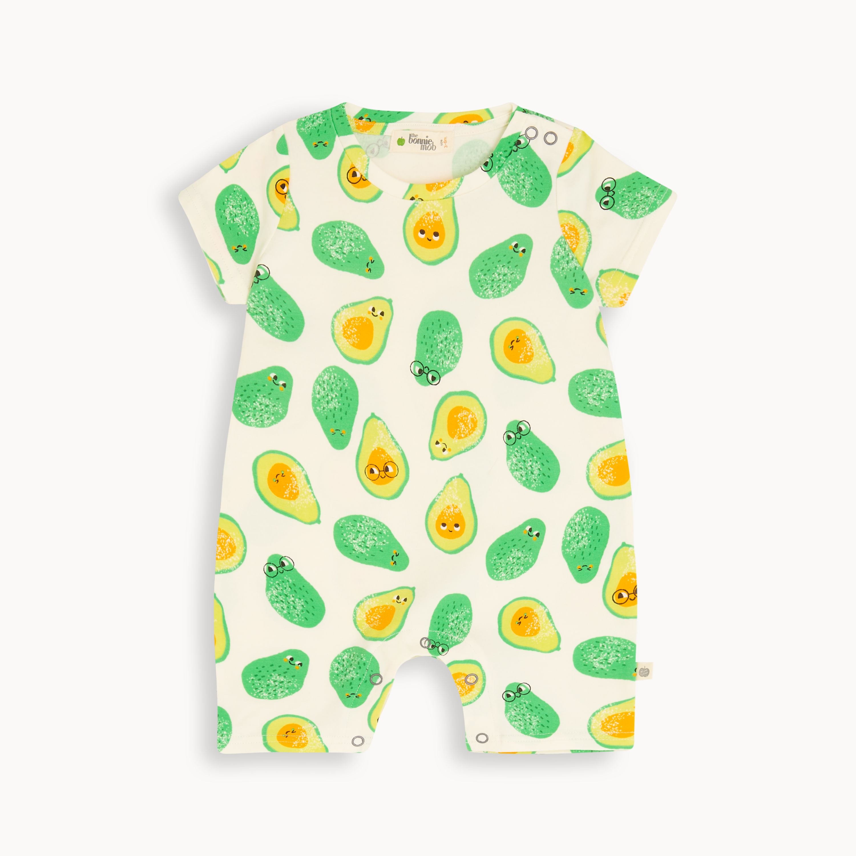 The Bonnie Mob Shorty Playsuit - Avocado