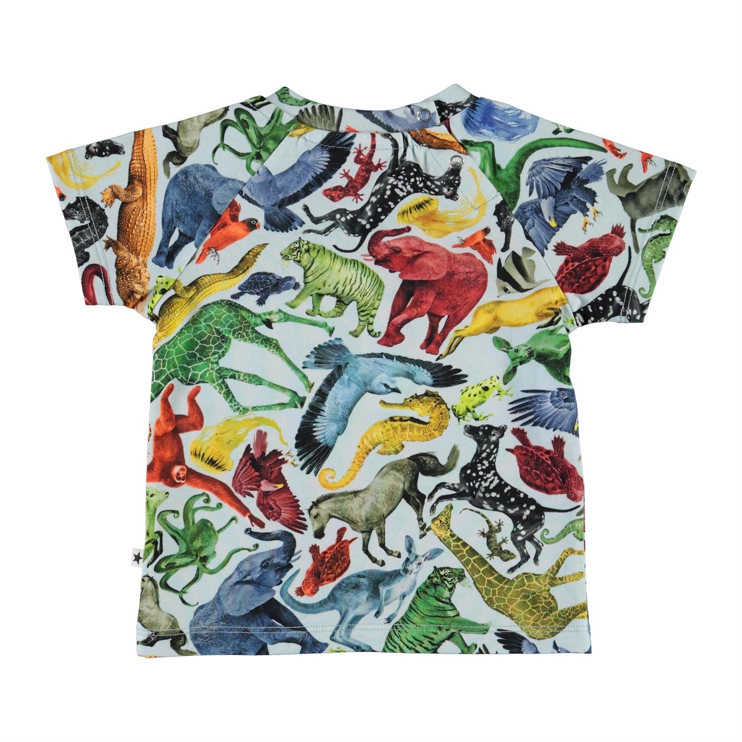 Molo Emmett T-Shirt - Colourful Animals