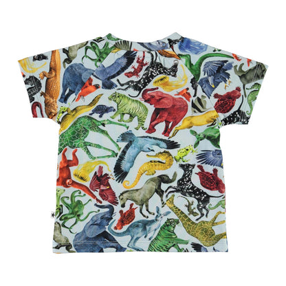 Molo Emmett T-Shirt - Colourful Animals