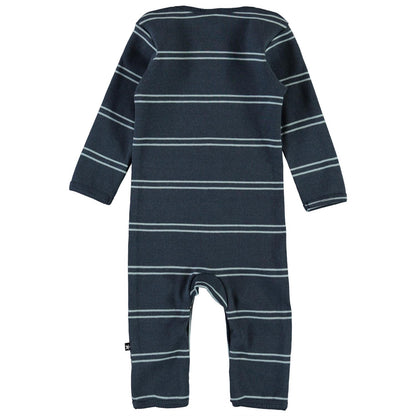 Molo Faso Onesie - Blue Stripes