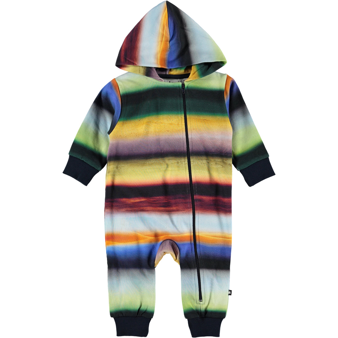 Molo Cosmic Rainbow Hooded Jumpsuit