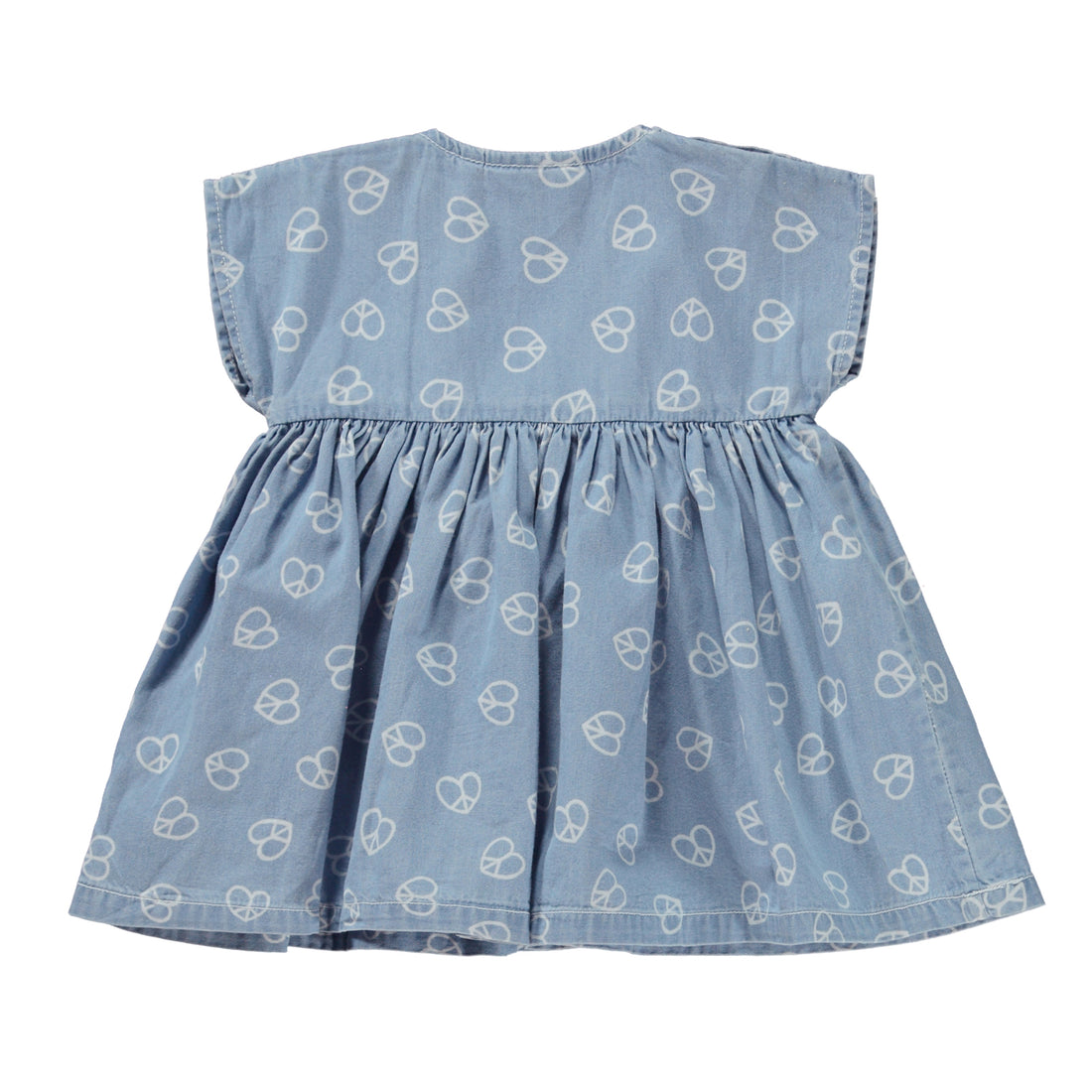 Molo Channi Dress - Love Peace Blue