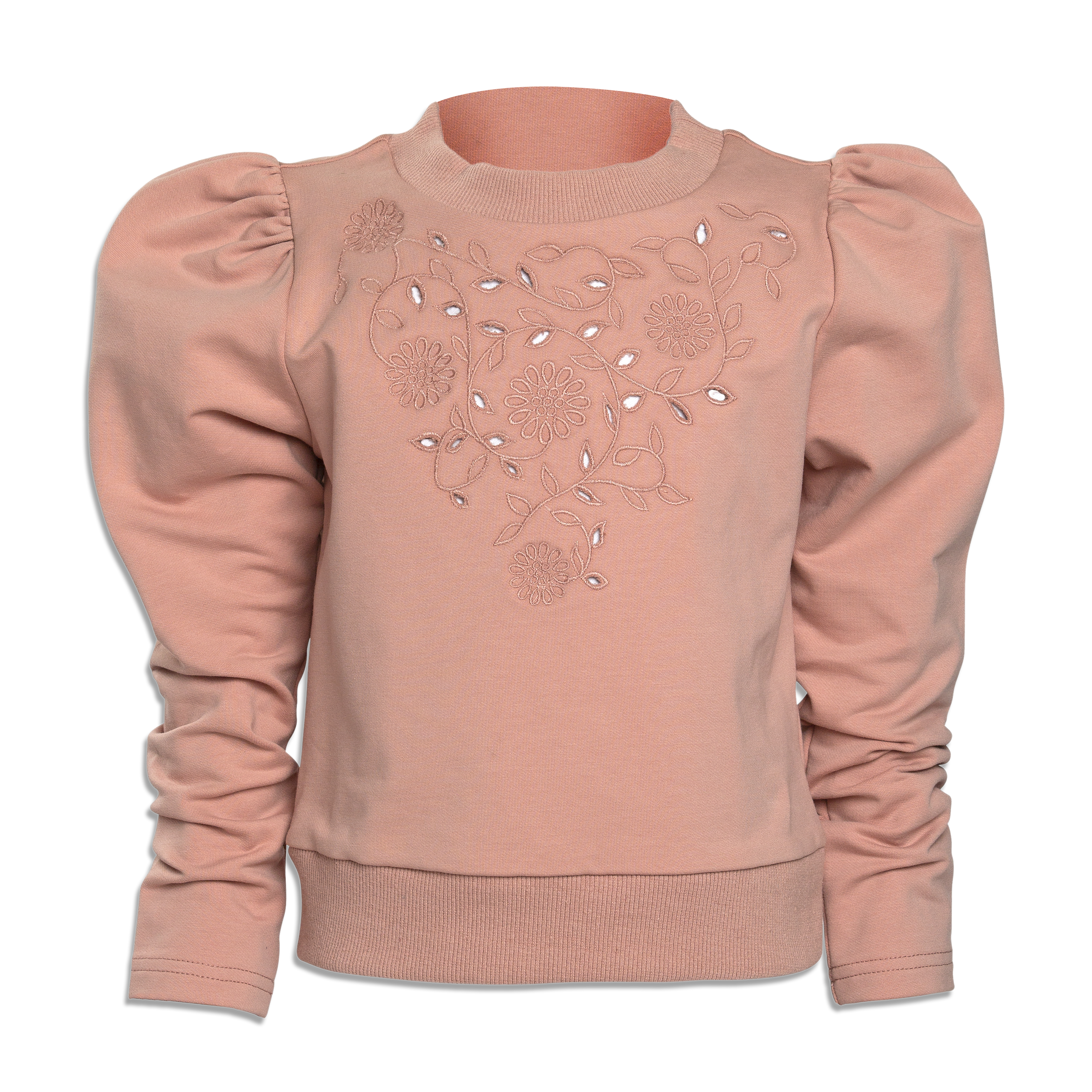 Petite Amalie Cut Out Sweat Top - Caramel