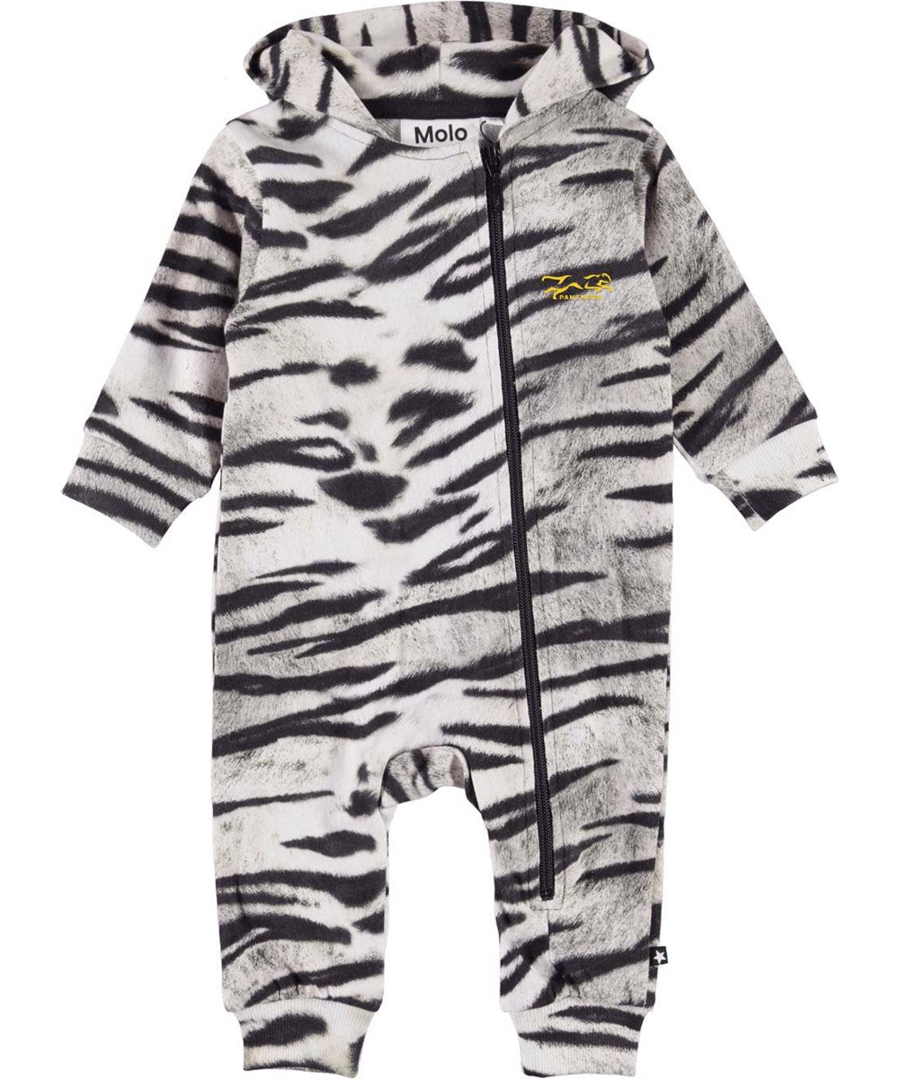 Molo Fowo Bodysuit - Tiger White