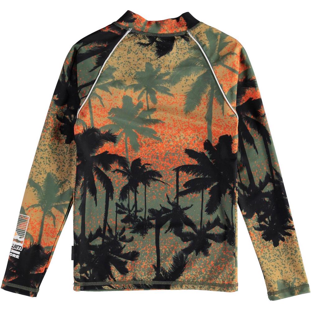 Molo Noble Rash Guard- Sunset Palms