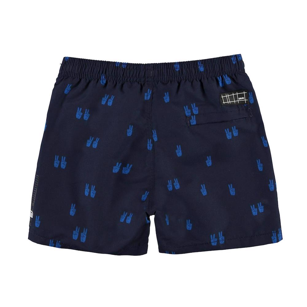 Molo Niko Boardies - Peace Navy