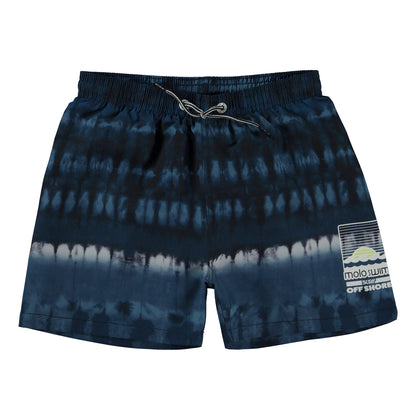 Molo Niko Swim Shorts - Indigo Tie Dye