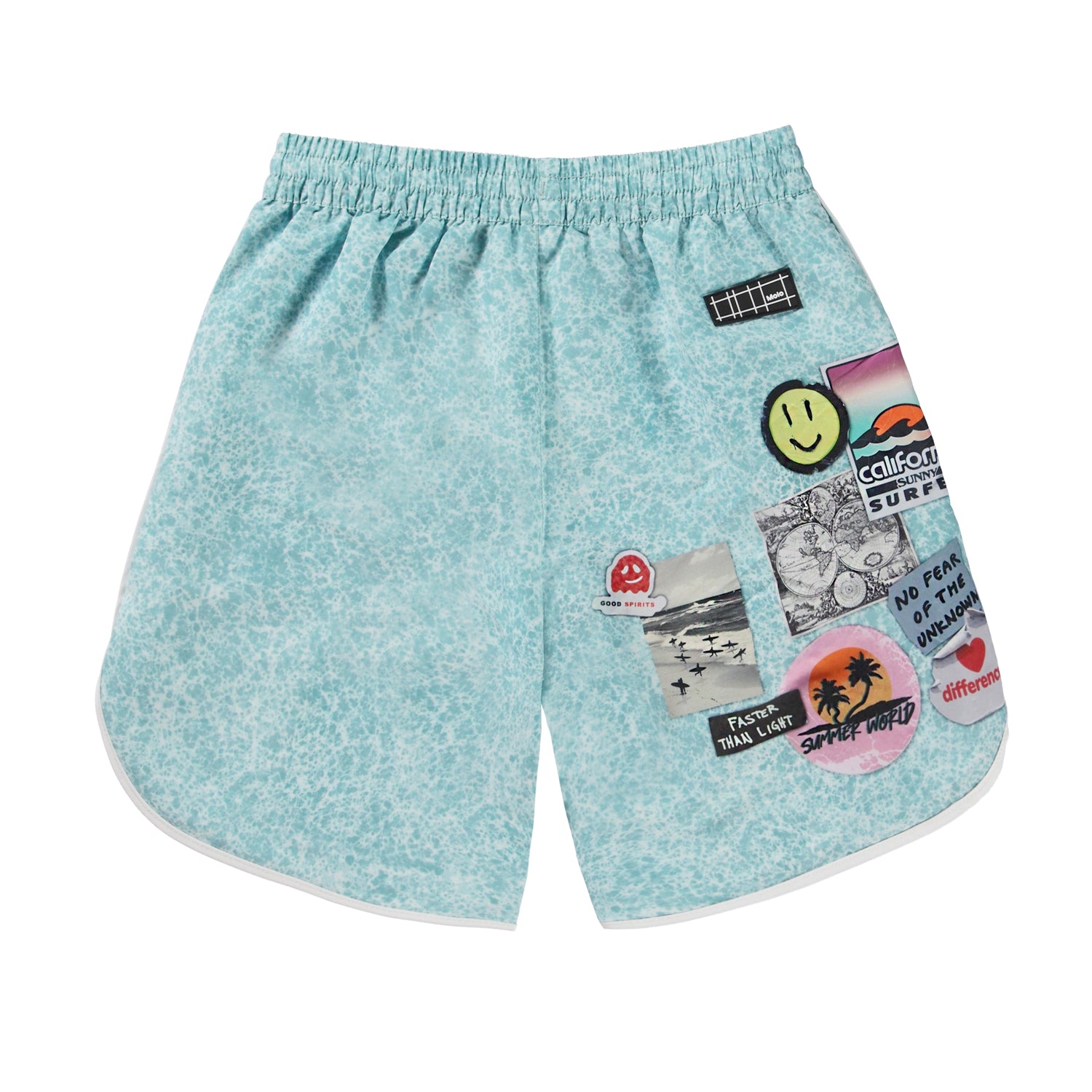 Molo Nox Swim Shorts - Stickers