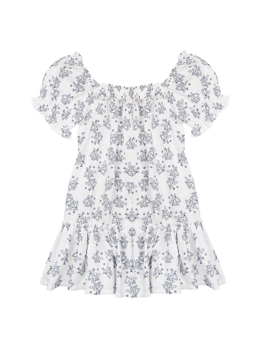 The New Society Atenea Dress - Rose Print