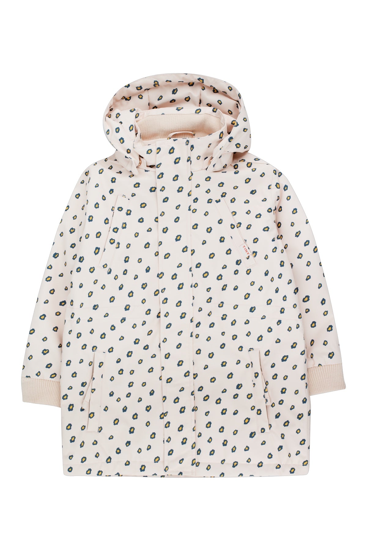 Tiny Cottons Animal Print Parka - Nude